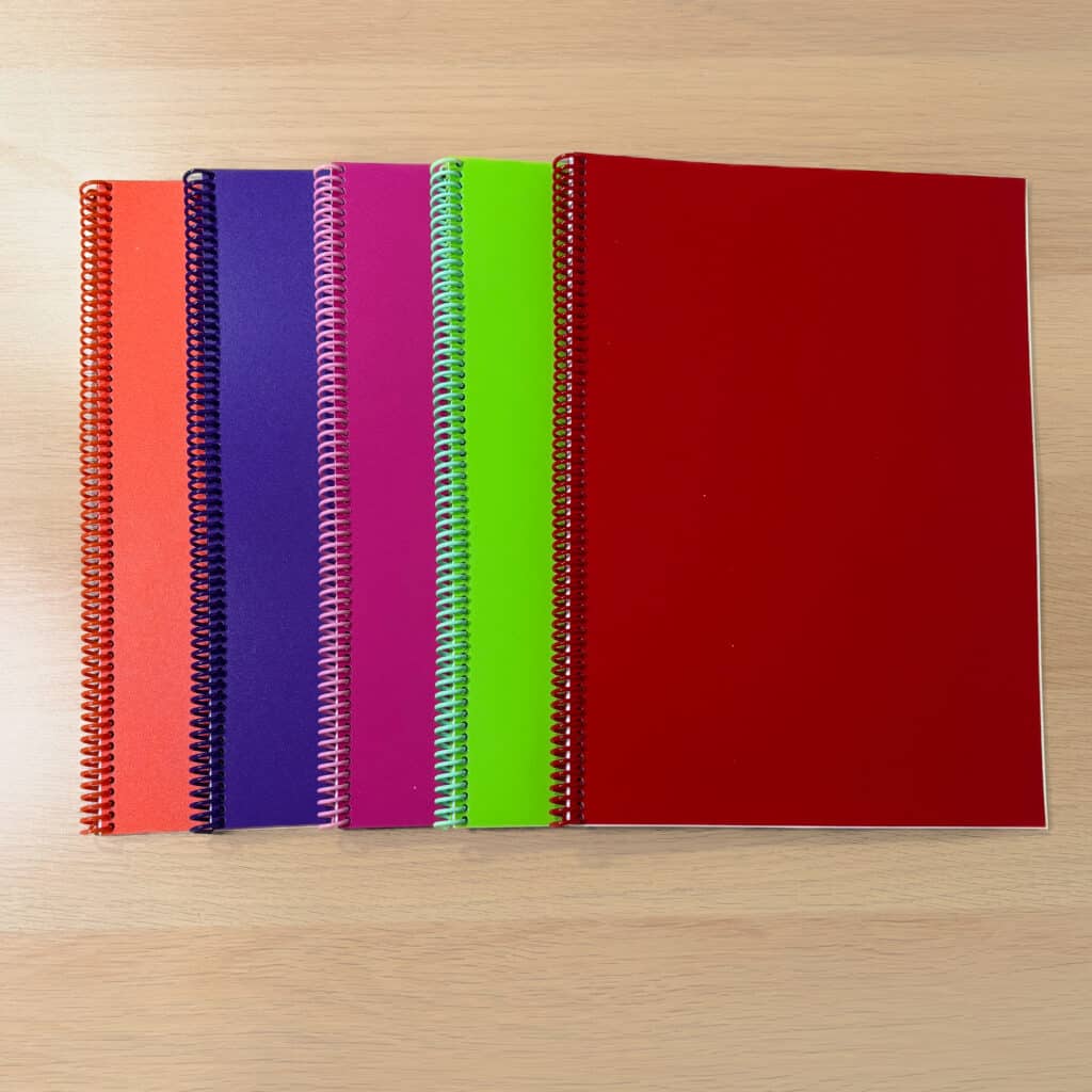 Libreta A4 Colores flúor